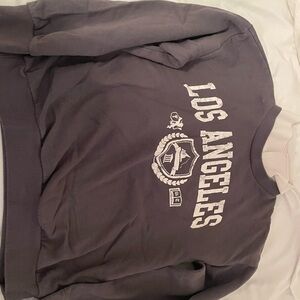 SHEIN Gray Crew Neck Sweater